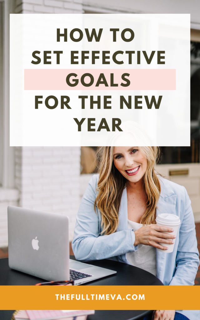 How to Set Effective Goals for the New Year