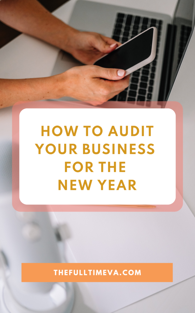 How to Audit Your Business for the New Year