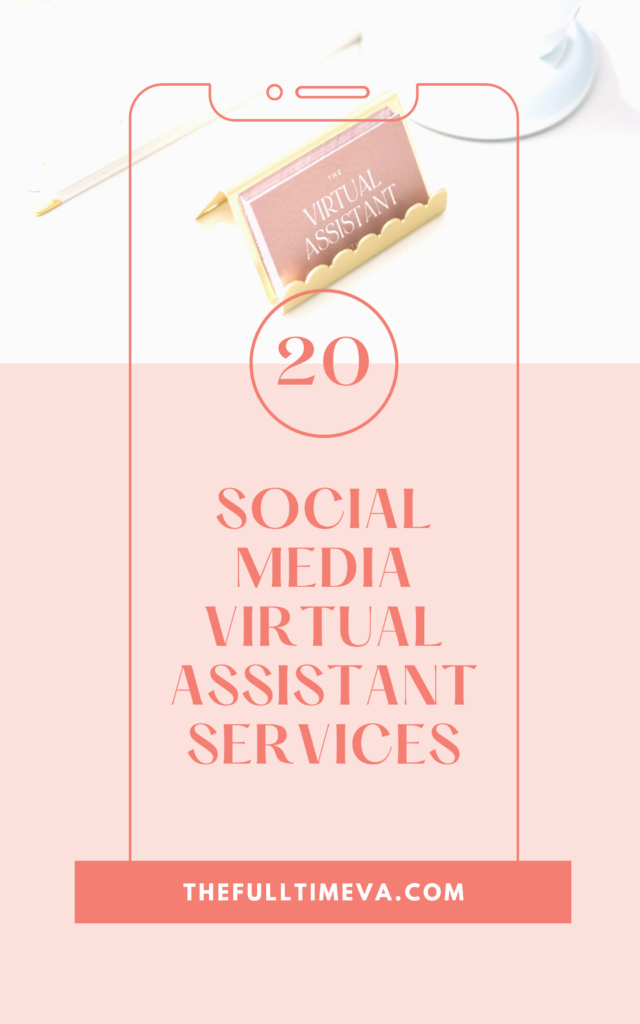 20 Social Media Virtual Assistant Services