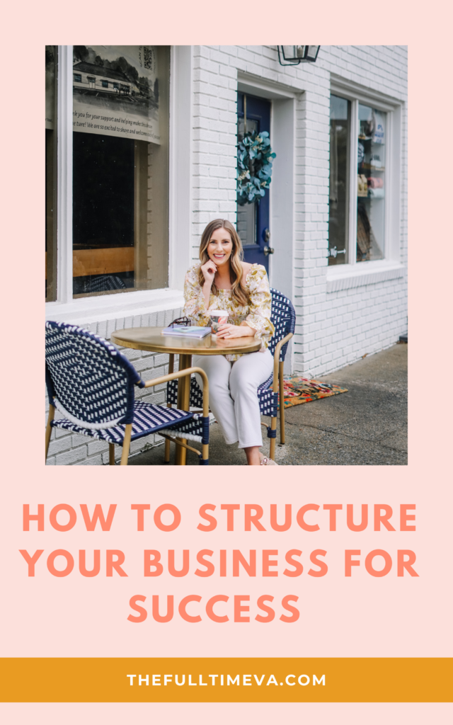 How To Structure Your Business for Success