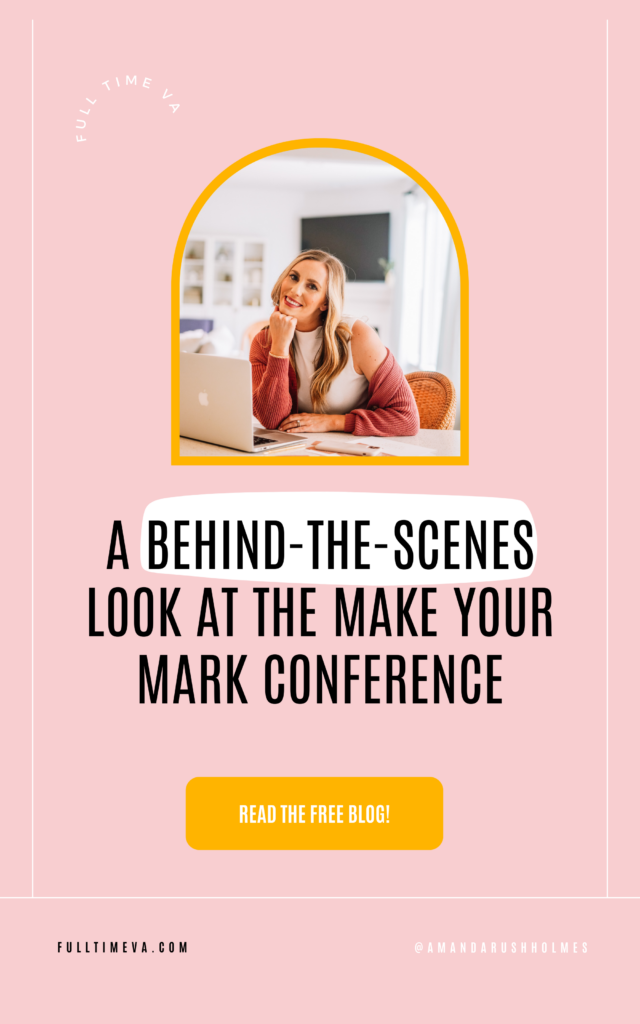 A Behind-the-Scenes Look at the Make Your Mark Conference